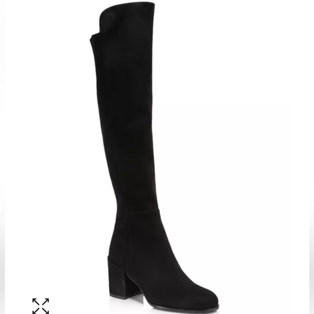 NIB Stuart Weitzman Alljack Suede Over the Knee Boots Size 10.5 Color Grey